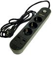 Gobax MG-106 2xUsb+2Type-C Çıkışlı 3lü 2Metre Akım Korumalı Priz