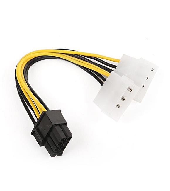 Dark DK-CB-P104 2x Molex 4Pin to 6+2Pin PCI-E Dönüştürücü Kablo