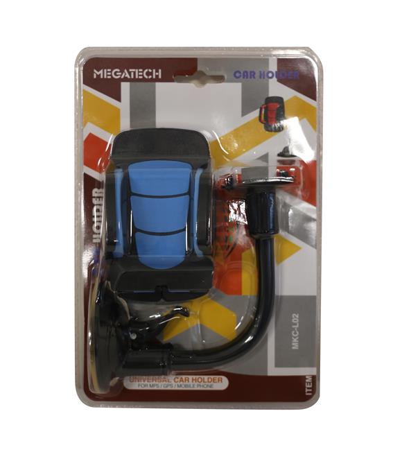 Megatech MKC-L02 Mavi Araç Telefon Tutucu