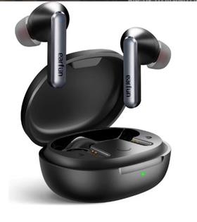 Earfun Air S TW201B Siyah 4 Mikrofonlu Enc + Anc Ipx5 Tere Dayanıklı Bluetooth Kulaklık