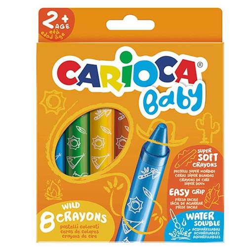 Carioca Pastel Boya Bebek 8 Li 2+Yaş 42892 Okula Dönüş Kampanyası Boya Gereçleri