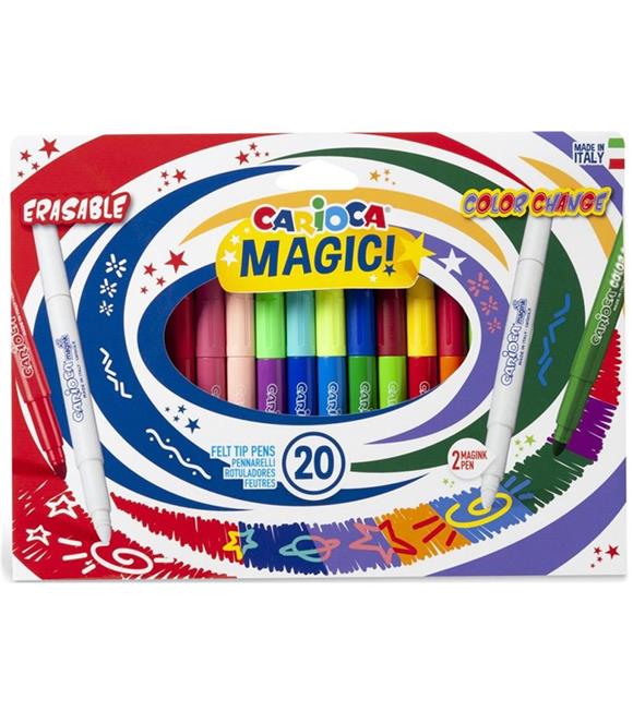 Carioca Keçeli Boya Kalemi Sihirli 20 Li 41369