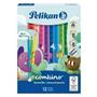 Pelikan Kuru Boya Kalemi Combino Jumbo Üçgen 12 Li