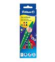 Pelikan Kuru Boya Kalemi Silverino Jumbo Üçgen 6 Lı 700610