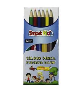 Smart Kıds Kuru Boya Kısa 6 Renk 2966