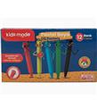 Kidsmode Yağlı Pastel Boya Yuvarlak 12 Renk