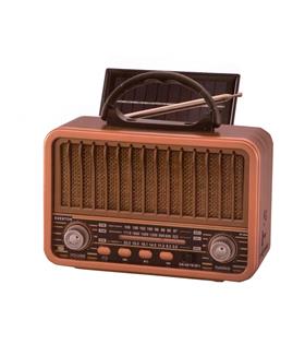 Everton Rt-834 Bluetooth Radyo-TF card-usb-Kumandalı Nostaljik Radyo Solar Güneş Panelli