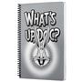 Mabbels Spiralli Defter Looney Tunes Whats up Doc Gri 80 YP 17x24 DFT-388487