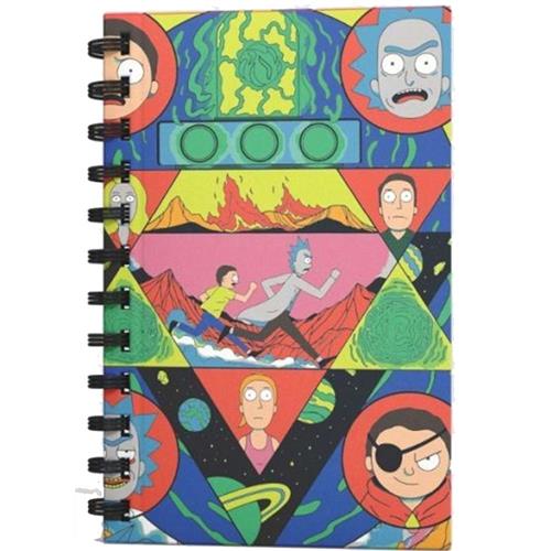 Mabbels Spiralli Defter Rick And Morty Kırmızı 80 YP 17x24 DFT-388517 Okula Dönüş 2026 — Çanta, Defter, Kalem Ve Matara İndirimleri