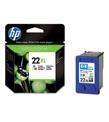 HP 22XL Color Renkli Yüksek Kapasite Kartuş C9352CE