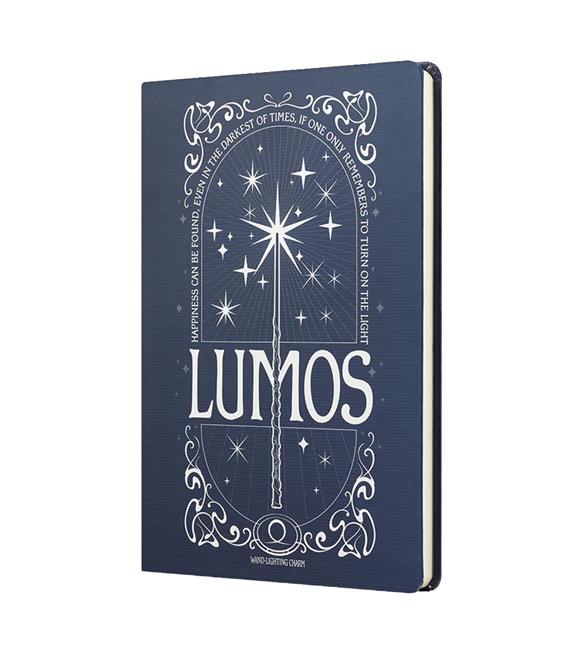 Mabbels Sert Kapak Butik Defter Harry Potter Lumos Lacivert 80 YP 15x21 DFT-388029