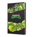 Mabbels Sert Kapak Butik Defter Ninja Turtles Siyah 80 YP 15x21 DFT-388234