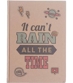 Liz Ayraçlı Kitap Kağıdı Kraft Kapak 20x28 KF510A