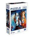 Ca Puzzle 260 Parça Atlar 6003
