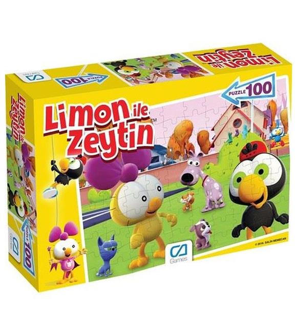 Ca Puzzle 100 Parça Limon İle Zeytin 5084