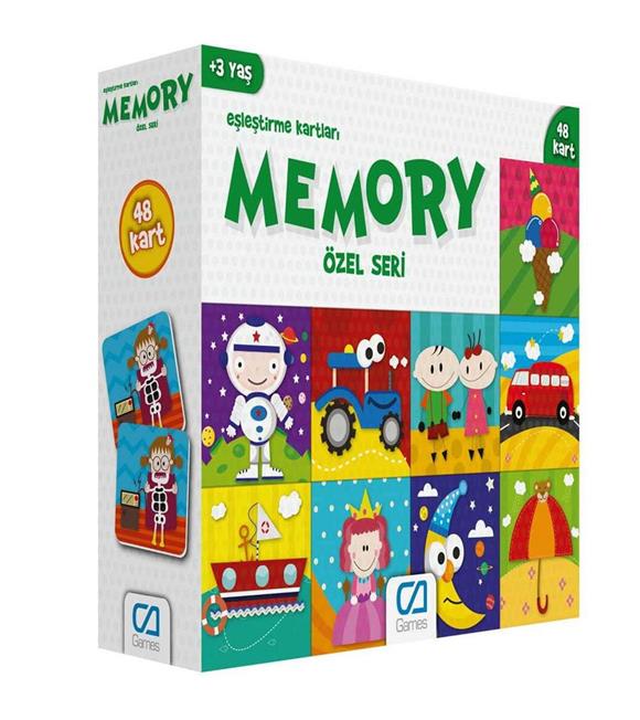 Ca Games Hafıza Kartları 48 Parça Özel Seri