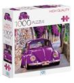 Ca Puzzle 1000 Parça Mor Araba 7028