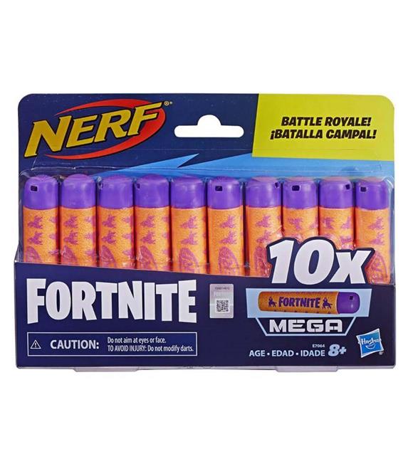 Nerf Fortnite Mega Yedek Paket 10 Lu E7064