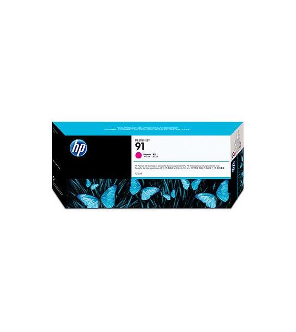 HP 91 Magenta Kırmızı 775ML Plotter Kartuşu C9468A