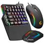 Rampage KM-R92 CHEAT-X USB Mini Klavye+Mouse+Switch Combo Gaming Oyuncu Klavye Mouse Set
