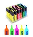 Globox Fosforlu Kalem Pastel Renk 36 Lı Stand 3233