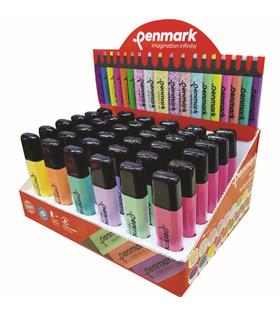 Penmark Fosforlu Kalem Stand Pastel Renkler 36 Lı HS-505-36P