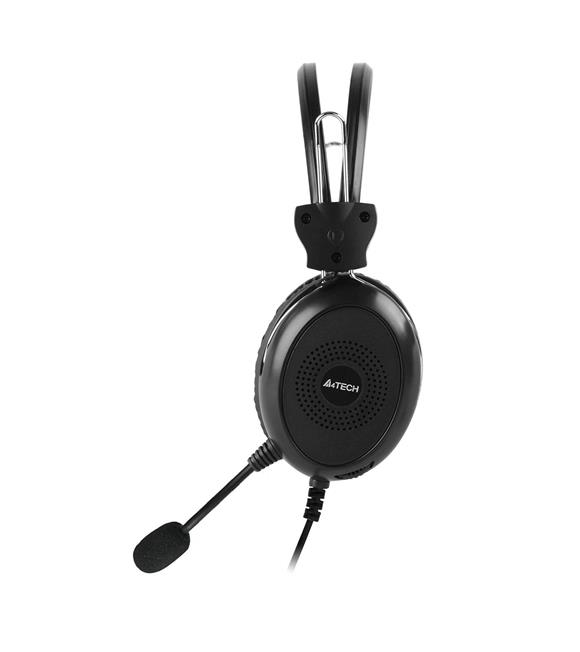 A4 Tech HU-30 Stereo USB Siyah Mikrofonlu Kulaklık_1