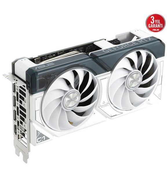 Asus Dual GeForce RTX4060Ti OC 8GB DUAL-RTX4060TI-O8G-WHITE GDDR6 128 Bit Beyaz DLSS 3 Ekran Kartı_1