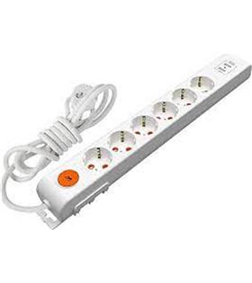 Mutlusan 6lı 1,5mt 2 Usbli 1425Joule Akım Korumalı Anahtarlı priz (001 175 660002 15 00)(3x1.5MM)