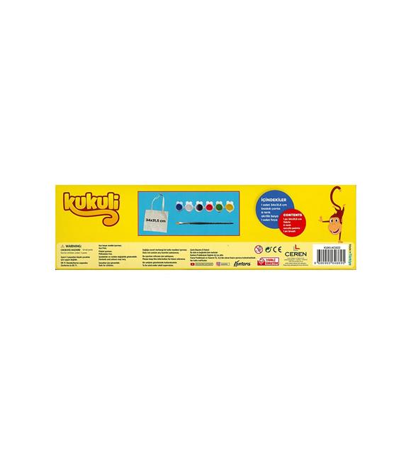 Kukuli Çanta Boyama KUKI-AC002