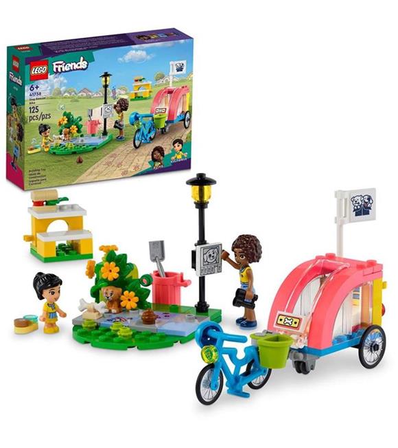 Lego Dog Rescue Bike Köpek Kurtarma Bisikleti 41738