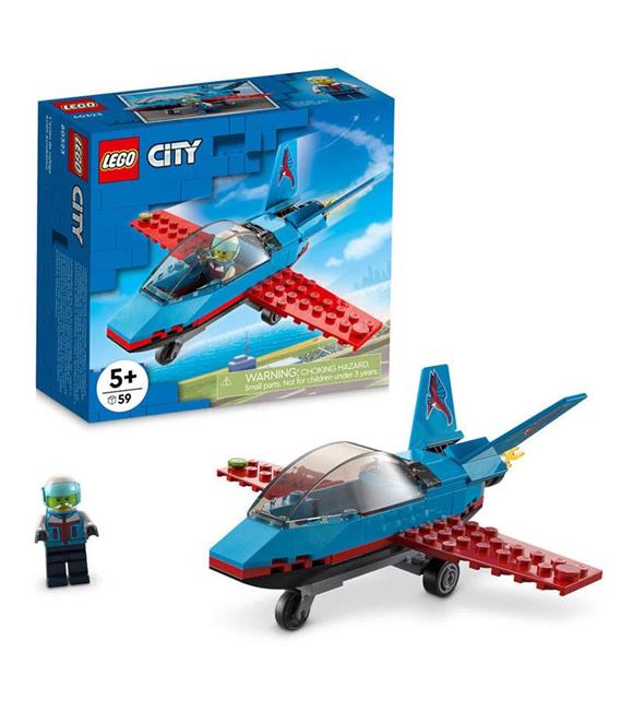Lego City Stunt Plane LSC60323