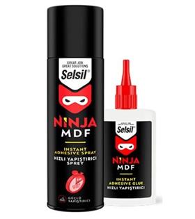 Selsil 400ml  100gr Hızlı Yapıştırıcı Ninja Mdf