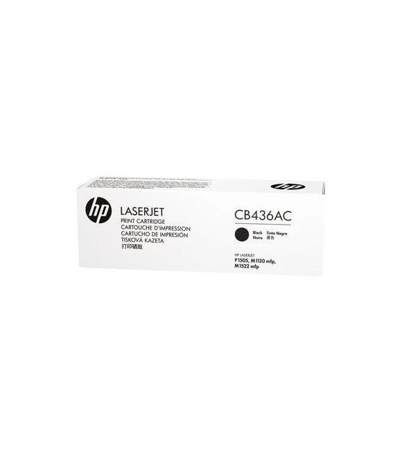 HP Taahhütlü Black Siyah 2.000 Sayfa Toner CB436AC
