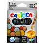 Carioca Metalik Tempera Sulu Süp.Yıkanabilir 25 Ml 6 Renk