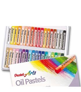 Pentel Yağlı Pastel 36 Renk PHN36