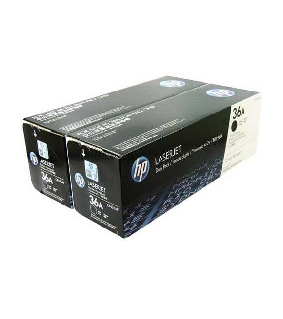HP 36A Black Siyah Çiftli 2.000 Sayfa Toner CB436AF