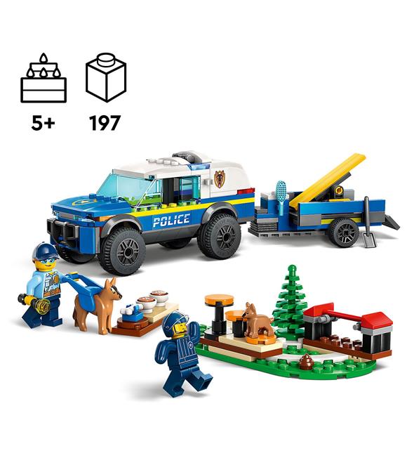 Lego City Mobil Polis Köpeği Eğitimi LSC60369