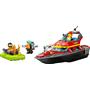 Lego City İtfaiye Kurtarma Teknesi LSC60373