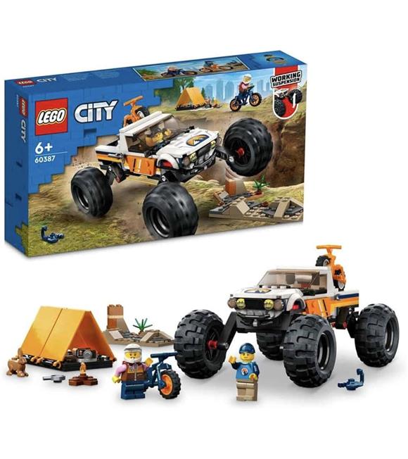 Lego City 4X4 Arazi Aracı Maceraları LSC60387