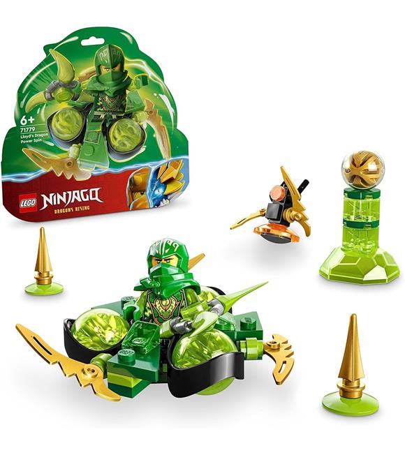 Lego Ninjago LloydS Dragon S Spın NINJAGO Lloyd un Ejderha Gücü Spinjitzu Dönüşü LSL71779