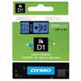 DYMO S0720710 D1 Yedek Şerit 9 mmx7mt Mavi-Siyah 40916