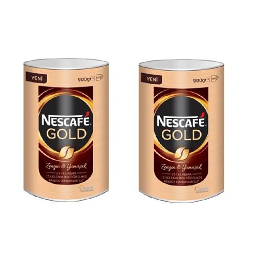 Nestle Nescafe Gold Hazır Kahve 900 Gr Teneke X 2 Adet Çay Ve Kahve Fırsatları