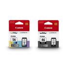 Canon PG-46 CL-56 Siyah+Renkli Kartuş Seti 2li Paket