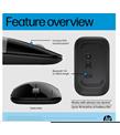 HP Z3700 758A9AA Bluetooth 2.4GHz 1600DPI Silver Wireless Optik Mouse_1)