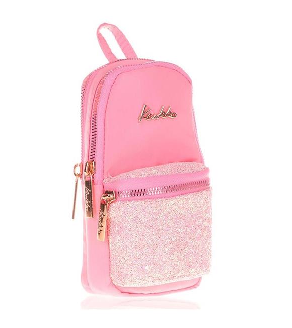 Kaukko Kalem Çantası Brıght Junıor Bag Taşlı-Rose K2472