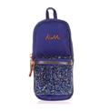 Kaukko Kalem Çantası Brıght Junıor Bag Taşlı-Lacivert K2469