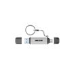 Hiksemi HS-HUB-CR01 High Speed USB-A+USB-C microSD-SD Kart Okuyucu