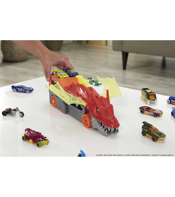 Hot Wheels Fırlatıcı Ve Taşıyıcı Ejderha MTL-GTK42