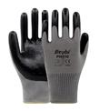 Beybi Nitril Poly Pn810 10 Beden Gri-Siyah 12li Eldiven